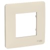 NU200244 Рамка Unica Studio Бежевый 1-постовая Schneider Electric