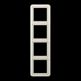 CD584W Рамка CD 500 Бежевый 4-постовая Jung