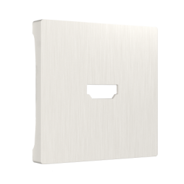 WL13-HDMI-CP Накладка для розетки HDMI (перламутровый рифленый) Antik Werkel a040901