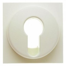 15078982 Центральная панель для замочных выключателей/кнопок цвет: белый, с блеском S.1 Berker