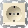 117001 Розетка со светодиодной подсветкой Кремовый Gira
