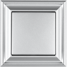 EPD481AL Рамка ECO Profi Deco Алюминий 1-постовая Jung