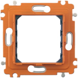 H4702G Axolute Суппорт для рамки на 2 модуля, фиксация на клипсах Bticino