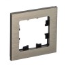 ATN312201 Рамка одинарная Schneider Electric Atlasdesign Nature, латунь металл