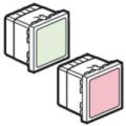 078524 Mosaic Светоуказатель информационный зеленый/красный 2м Legrand