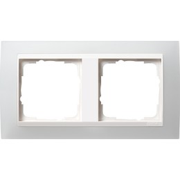 0212334 Рамка Event Белый 2-постовая Gira