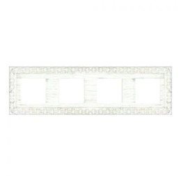 FD01224BD Рамка Provence White Decape 4-постовая Fede
