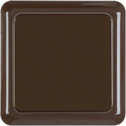 132801 Рамка с уплотнением IP44 Коричневый с блеском 1-постовая Berker