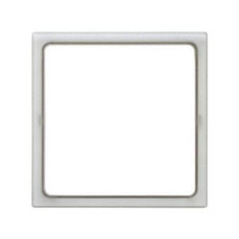 2700670-112 Вставка декоративная в рамку базовую с вырезом, Simon 27 Play, прозрачный серый