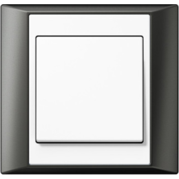 AP581ANTWW Рамка A Plus Антрацит / Белый 1-постовая Jung