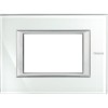 HA4803VSW Рамка Axolute Квадрат Whice 3 модуля Bticino