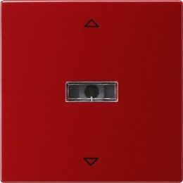064443 Накладка системы управления жалюзи Красный Gira S-color