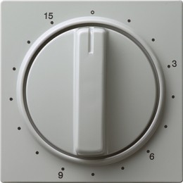 064042 Накладка таймера 15 мин Серый Gira S-color