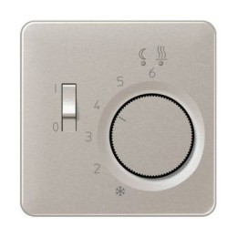 CDFTR231PLPT CD 500/CD plus Платина Накладка регулятора теплого пола(мех.FTR231U) Jung