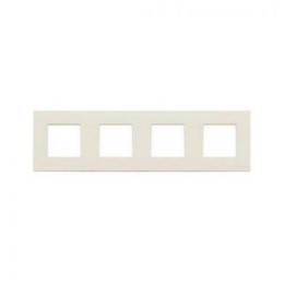 N2274 BL Рамка Zenit Альпийский белый 4-постовая ABB