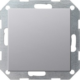 0268203 Заглушка с опорной платой Алюминий Gira E22