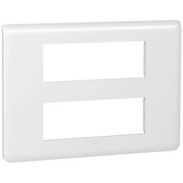 078836 Рамка Mosaic Белый 2х6-модульная Legrand