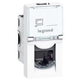 076563 Mosaic RJ45 STP кат6 1 мод Legrand