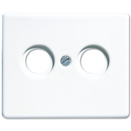 SL561TVWW SL 500 Белый  Накладка TV-FM розетки Jung