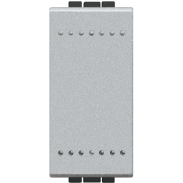 NT4003A LivingLight Переключатель с автоматическими клеммами, размер 1 модуль Bticino