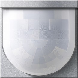 230126 Накладка датчика движения 2 Standart Алюминий Gira