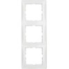 10138982 Рамка S.1 Белый с блеском 3-постовая вертикальная Berker