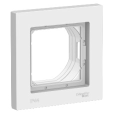 ATN440101 Рамка Atlasdesign Белый 1-постовая Schneider Electric ATN440101 Рамка Atlasdesign Белый 1-постовая Schneider Electric