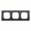 MTN486314 Рамка M-Plan Антрацит 3-постовая Merten