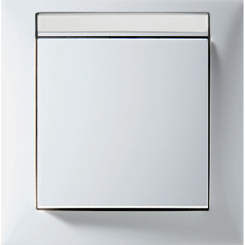 10118912 Рамка с полем для надписей S.1 Белый с блеском 1-постовая Berker