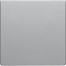 75940224 Заглушка, Q.1/Q.3, цвет: алюминиевый, с эффектом бархата Berker