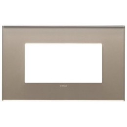 22654.77 Рамка Eikon EXE Коричневый опал 4-модульная Vimar