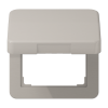 CD590KLPT CD 500/CD plus Платина Откидная крышка для розеток и изделий 50х50 Jung