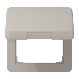 CD590KLPT CD 500/CD plus Платина Откидная крышка для розеток и изделий 50х50 Jung