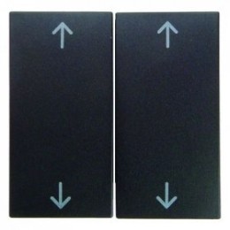 16441606 Клавиши с оттиском "Стрелки2 цвет: антрацит, матовый B.1/B.3/B.7 Glas Berker