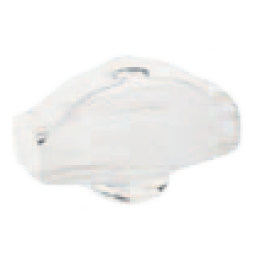 FD02314BD Поворотный выключатель "Овал фигурный", цвет White Decape FEDE