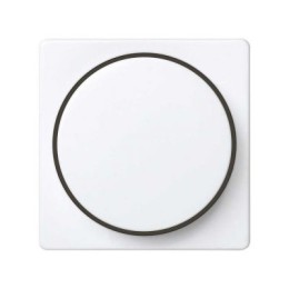 27054-65 Накладка на светорегулятор поворотный и повороно-нажимной, Simon 27, белый