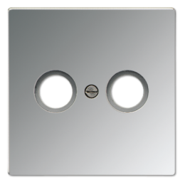 GCR2990TV LS 990 Блестящий хром Накладка TV-FM розетки Jung LS серия