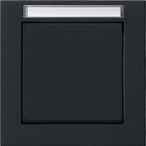 109109 Рамка установочная E2 Черный матовый 1-постовая Gira