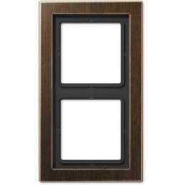 MED2982AT Рамка LS Design Антик 2-постовая Jung