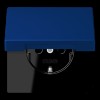 LC1520KIKL4320T Les Couleurs® Le Corbusier SCHUKO®-розетка с откидной крышкой и со встроенной повышенной защитой от прикосновения bleu outremer fonce Jung