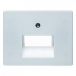 14090069 Центральная панель для UAE/E-DAT Design/Telekom розетка ISDN цвет: полярная белизна, с блеском Arsys Berker