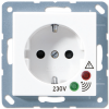 A521KIUFWW А 500 Белый Розетка с/з с защитными шторками с защитой от перенапряжения Jung A серия