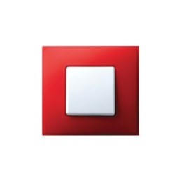 27771-66 Рамка декоративная, 1 пост, (+суппорт), Simon 27 Neos, Матовый, рубиновый