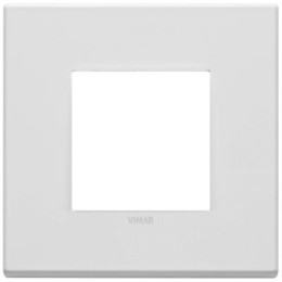 22642.01 Рамка Eikon EXE Белый матовый 2-модульная Vimar