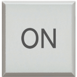 H4920BLM Axolute Сменные клавиши с символами для кнопок с подсветкой HD-4038LA/ON Bticino