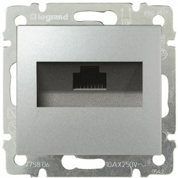 770230 Valena Розетка комп(RJ45) 1-ая 5кат.крепление винт.с лапками Legrand