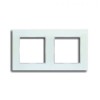 AC582GLWMT Рамка A Creation Матовое стекло 2-постовая Jung