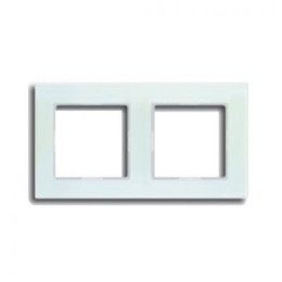 AC582GLWMT Рамка A Creation Матовое стекло 2-постовая Jung