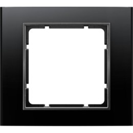 10113005 Рамка B.3 Черный / антрацитовый 1-постовая Berker