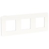 NU280618 Рамка Unica Studio Color Белый 3-постовая Schneider Electric